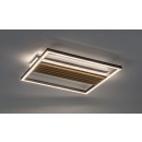 Rabalux 71458 LED Deckenleuchte Noxelle | 30W integrierte LED-Quelle | 1800lm | 3000/4000/6000K | braun