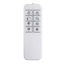 Rabalux 71472 LED Deckenleuchte Rivona | 22W integrierte LED-Quelle | 1500lm | 3000-6500K | Fernbedienung | Dimmer | gold