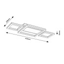 Rabalux 71477 LED Deckenleuchte Glavian | 24W integrierte LED-Quelle | 1800lm | 4000K | beige