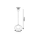 Rabalux 98072274 LED Pendelleuchte Elowen  G9 | 250lm