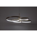 Rabalux 72401 LED Pendelleuchte Isidora | 70W integrierte LED-Quelle | 5600lm | 3000-6500K | Fernbedienung | Dimmer | Seilleuchte | beige