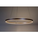 Rabalux 72402 LED Pendelleuchte Nevira | 36W integrierte LED-Quelle | 2520lm | 3000-6500K | Fernbedienung | Dimmer | Seilleuchte | braun