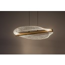 Rabalux 72463 LED Pendelleuchte Olyssia | 24W integrierte LED-Quelle | 1300lm | 3000K | Seilleuchte | gold