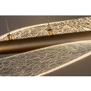 Rabalux 72463 LED Pendelleuchte Olyssia | 24W integrierte LED-Quelle | 1300lm | 3000K | Seilleuchte | gold