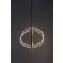 Rabalux 72464 LED Pendelleuchte Olyssia | 8W integrierte LED-Quelle | 340lm | 3000K | Seilleuchte | gold