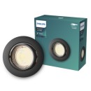 Philips 8720169392625 Einbaurahmen Peridot  GU10 | schwarz