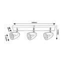 Rabalux 98073019 Spot-Deckenleuchte Perico  GU10