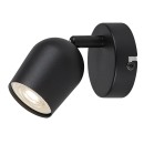 Rabalux 73101 Spot-Wandleuchte Lianet GU10 | schwarz