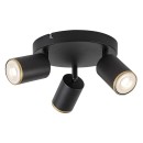 Rabalux 73109 Spot-Deckenleuchte Nolie GU10 | schwarz