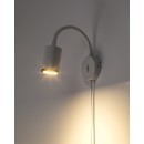 Rabalux 73110 Spot-Wandleuchte Nolie GU10 | weiß