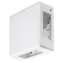 Rabalux 7318 LED-Außenwandleuchte Lippa 1x6W | 360lm | 3000 K | IP54 - weiß