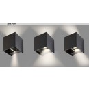 Rabalux 7396 Außenwandleuchte Solin 1x42W | G9 | IP54 - schwarz