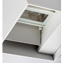 Rabalux 7397 Außenwandleuchte Solin 1x42W | G9 | IP54 - weiß