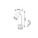 Rabalux 98074002 Tischlampe Ferb E14