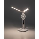 Rabalux 74030 LED Tischlampe Novilo | 7W integrierte LED-Quelle | 420lm | 3000/4000/6000K | mit Schalter | weiß