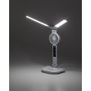 Rabalux 74030 LED Tischlampe Novilo | 7W integrierte LED-Quelle | 420lm | 3000/4000/6000K | mit Schalter | weiß