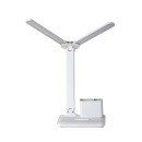 Rabalux 74032 LED Tischlampe Elumo | 5W integrierte LED-Quelle | 300lm | 3000/4000/6000K | mit Schalter | Dimmer | weiß