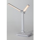 Rabalux 74032 LED Tischlampe Elumo | 5W integrierte LED-Quelle | 300lm | 3000/4000/6000K | mit Schalter | Dimmer | weiß