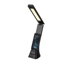 Rabalux 74036 LED Tischlampe Serilo | 6W integrierte LED-Quelle | 360lm | 3000/4000/6000K | mit Schalter | Dimmer | schwarz