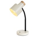 Rabalux 74097 Tischlampe Pastro E27 | mit Schalter | weiß