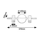 Rabalux 98075041 LED Badezimmer-Wandleuchte Kadir  | 6W integrierte LED-Quelle | 550lm | 4000K