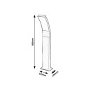 Rabalux 7506 LED Gartenleuchte Palanga 1x12W | 800lm | 3000 K | IP44 - Anthrazit