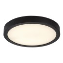 Rabalux 75076 LED Außen-Deckenleuchte ShaunPlus | 30W integrierte LED-Quelle | 3000lm | 4000K | schwarz