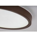 Rabalux 75080 LED Außen-Deckenleuchte Maurec | 18W integrierte LED-Quelle | 1540lm | 3000/4000/6000K | braun