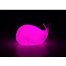 Rabalux 76041 LED Tischlampe Lightimals | 0,1W integrierte LED-Quelle | mit Schalter | rgb - farbig | weiß