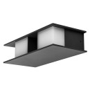 Rabalux 77063 LED Außenwandleuchte Kioni | 13W integrierte LED-Quelle | 680lm | 3000K | anthrazit