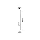 Rabalux 98077125 LED Außenwandleuchte Kelebia  | 12W integrierte LED-Quelle | 1000lm | 3000K