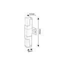 Rabalux 98077127 LED Außenwandleuchte Darvas  | 12W integrierte LED-Quelle | 830lm | 2700+4000K