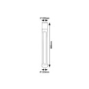 Rabalux 98077132 LED Gartenleuchte Leitha  | 12W integrierte LED-Quelle | 700lm | 3000K