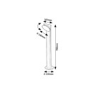 Rabalux 98077149 LED Gartenleuchte Wengen  | 12W integrierte LED-Quelle | 790lm | 3000K
