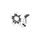Rabalux 98077165 LED solar Lichterkette für den Außenbereich Zirc  | 4W integrierte LED-Quelle | 35lm | 2700K