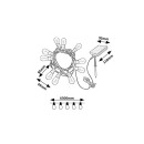 Rabalux 98077165 LED solar Lichterkette für den Außenbereich Zirc  | 4W integrierte LED-Quelle | 35lm | 2700K