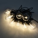 Rabalux 98077165 LED solar Lichterkette für den Außenbereich Zirc  | 4W integrierte LED-Quelle | 35lm | 2700K