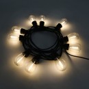 Rabalux 98077165 LED solar Lichterkette für den Außenbereich Zirc  | 4W integrierte LED-Quelle | 35lm | 2700K