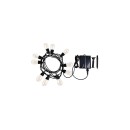 Rabalux 98077165 LED solar Lichterkette für den Außenbereich Zirc  | 4W integrierte LED-Quelle | 35lm | 2700K