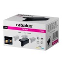 Rabalux 77166 LED Außenwandleuchte Ispra | 0,1W integrierte LED-Quelle | 2lm | 3000K | schwarz