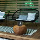 Rabalux 98077167 LED solar Tischlampe für den Außenbereich Savoca  | 1W integrierte LED-Quelle | 5lm | 3000K
