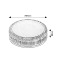Rabalux 98077175 LED solar Tischlampe für den Außenbereich Trillo  | 0,3W integrierte LED-Quelle | 15lm | 4000K