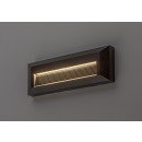 Rabalux 77189 LED Außenwandleuchte Kavala | 6W integrierte LED-Quelle | 300lm | 3000/4000/6000K | schwarz