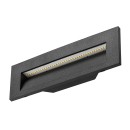 Rabalux 77190 LED Außenwandleuchte Kavala | 6W integrierte LED-Quelle | 250lm | 3000/4000/6000K | schwarz