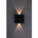 Rabalux 77191 LED Außenwandleuchte Portel | 2W integrierte LED-Quelle | 160lm | 2700/4000K | schwarz