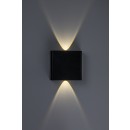Rabalux 77191 LED Außenwandleuchte Portel | 2W integrierte LED-Quelle | 160lm | 2700/4000K | schwarz