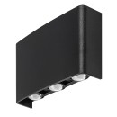 Rabalux 77192 LED Außenwandleuchte Portel | 5W integrierte LED-Quelle | 450lm | 2700/4000K | schwarz
