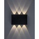 Rabalux 77192 LED Außenwandleuchte Portel | 5W integrierte LED-Quelle | 450lm | 2700/4000K | schwarz