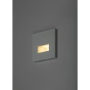 Rabalux 77196 LED Außenwandleuchte Lunca | 1W integrierte LED-Quelle | 50lm | 3000/4500/6500K | weiß