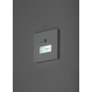 Rabalux 77198 LED Außenwandleuchte Lunca | 1W integrierte LED-Quelle | 50lm | 3000/4500/6500K | Bewegungssensor | weiß